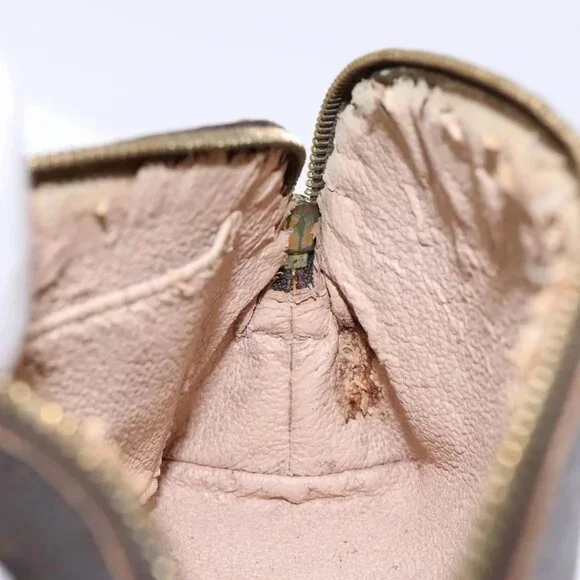 LOUIS VUITTON Monogram Pochette Cosmetic PM Pouch M43998 LV Auth BA5190 - Picture 9 of 16